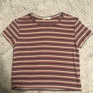 stripped tee